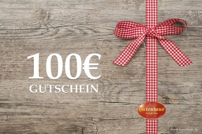 Haxenhaus Gutschein 100€