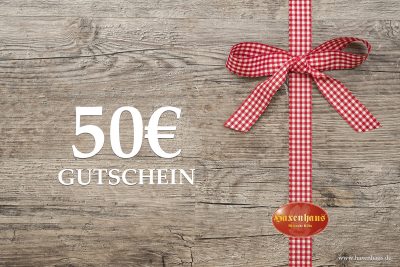 Haxenhaus Gutschein 50€